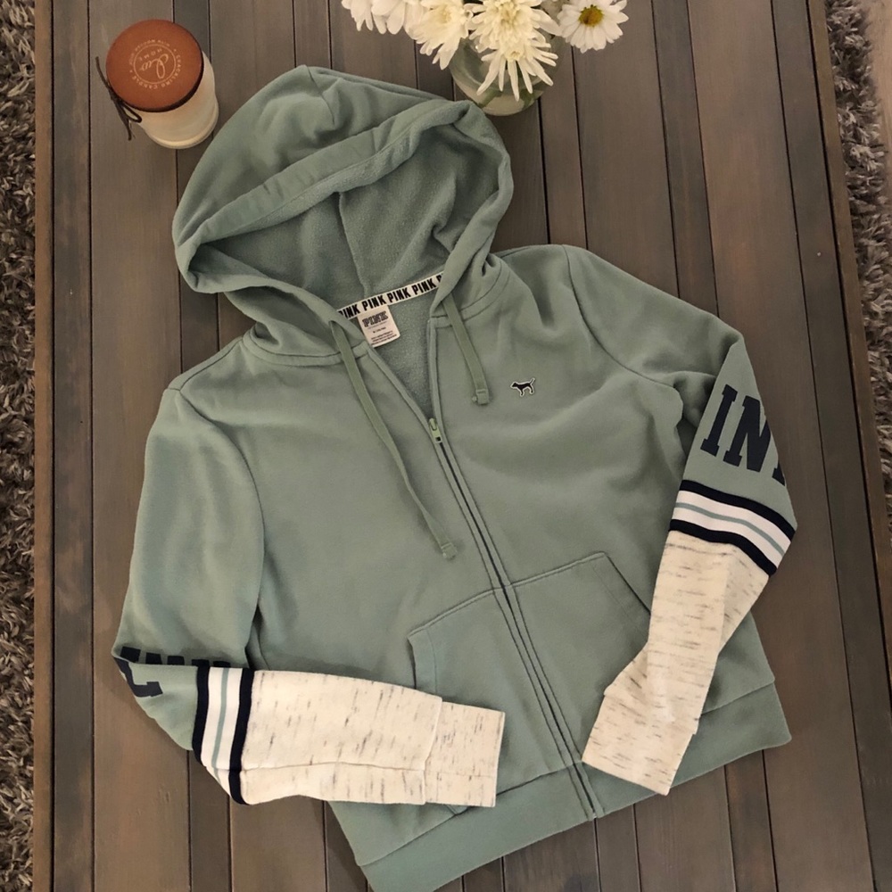PINK Zip Up Hoodie